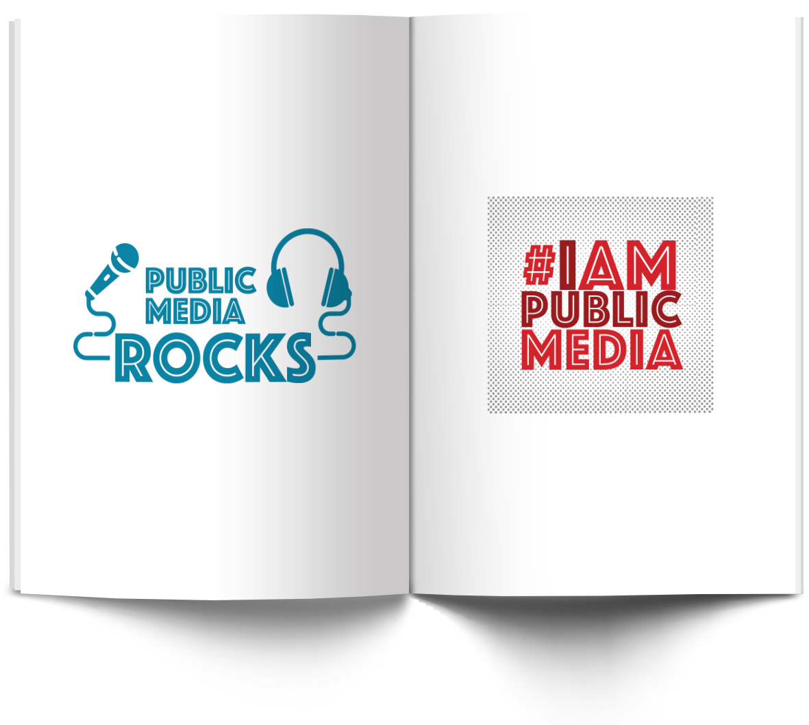 logos for public media company program